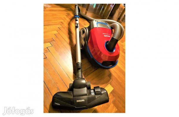 Szinte Új, épp csak kipróbált, Porzsákos Philips Porszívó - dobozos