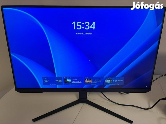 Szinte új, 32 Hüvelykes Samsung Síkképernyős Monitor