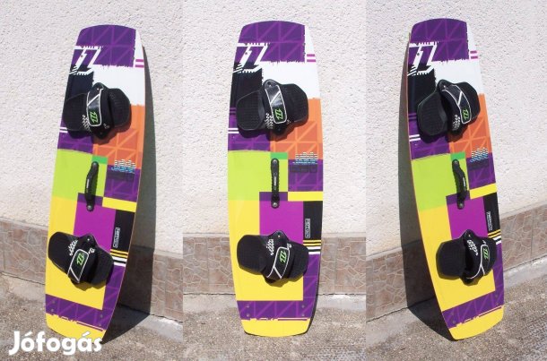 Szinte új! Félár! North Jaime kite board deszka kiteboarding kiteboard