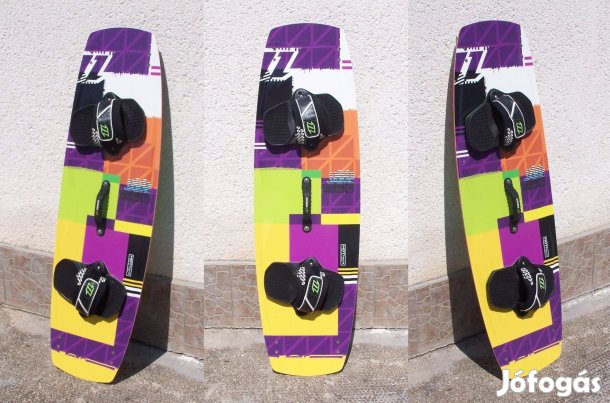Szinte új! Félár! North Jaime kite board deszka kiteboarding kiteboard