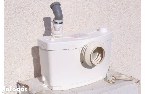 Szinte új! Féláron! Sanivite darálós házi szennyvíz átemelő szivattyú