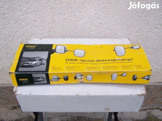 Szinte új!! Féláron!! Lakókocsi utánfutó karaván visszapillantó tükör