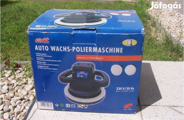 Szinte új!!! Féláron!!! Német!!! Alpin polírozógép autó polírozó gép
