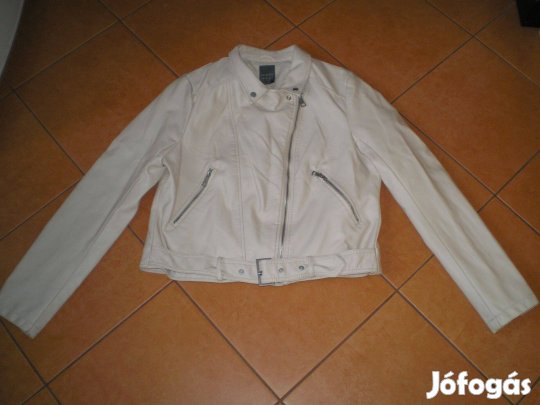 Szinte új női kabát dzseki L-es világos színű L