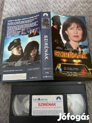 Szirénák vhs kistok thriller