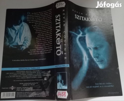 Szitakötő - thriller vhs - Kevin Costner