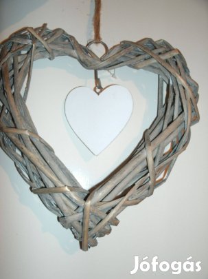 Szív alakú dekoráció Új Magassága 27 cm, szélessége 25 cm