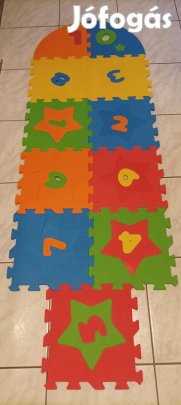 Szivacs puzzle szőnyeg eladó