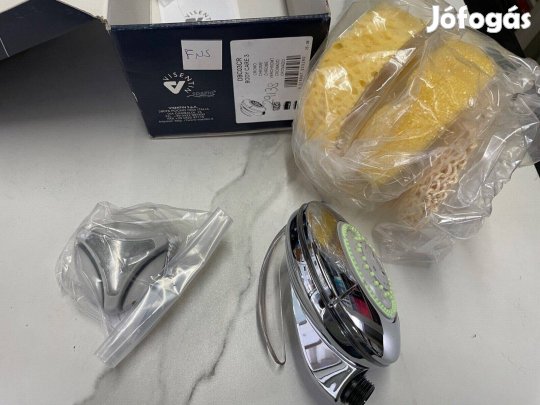 Szivacsbetététes tusoló Testápoló Visentin Body CARE 3 új 3 cserélhető