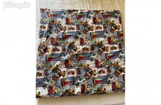 Szivacsmatrac 90x90x3 cm, járókába való matrac huzattal