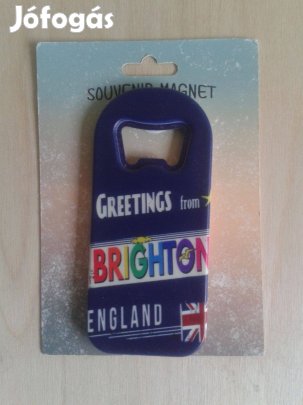 Szivárványos hűtőmágnes és sörnyitó - új