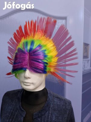 Szivárványos sapka Új 