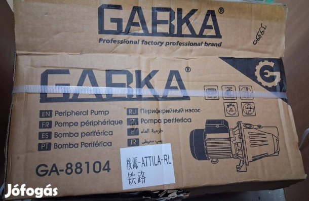 Szivattyú 750w 2 év garanciával 80l/ perc 39990ft Ezermester üzletház