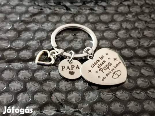 Szives Kulcstartó születésnapra, férjnek, apának, Papa 15000ft óbuda