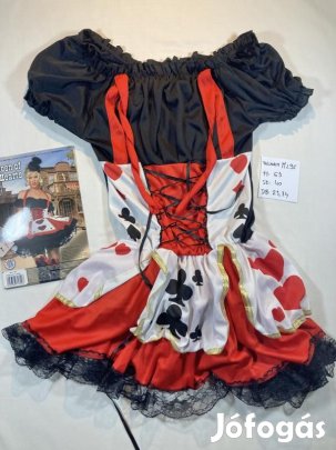 Szívkirálynő jelmez, felnőtt jelmez M296