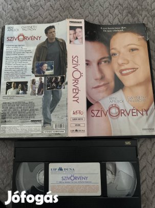 Szívörvény vhs kistok romantikus
