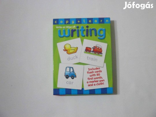 Szó- és számfelismerés, írás másolás és tanulás * 80 kártya * 2200 Ft