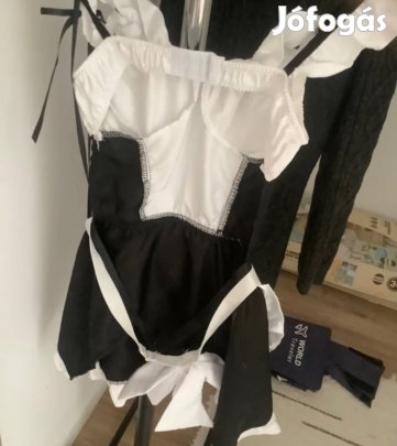 Szobalány ruha farsangi jelmez, felnőtt S es