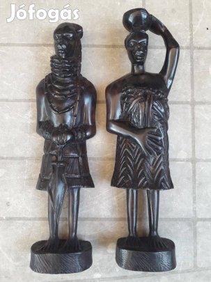 Szoborpár, afrikai