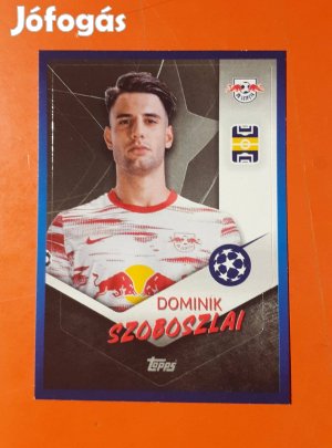 Szoboszlai Dominik Topps BL matrica