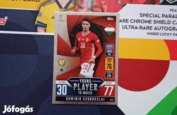 Szoboszlai Dominik (Magyarország) UEFA Nations League focis kártya