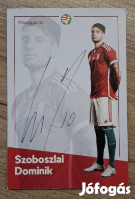 Szoboszlai Dominik ,   focis kartya, Bozsik program