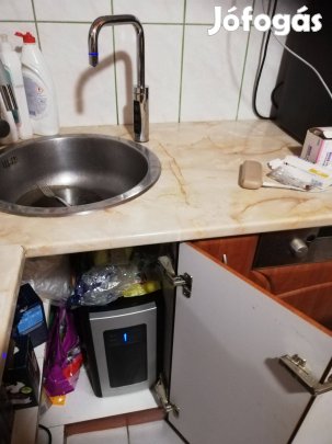 Szódagép pult alatti szódagép szenzoros csap, bwt hideg és csapvíz