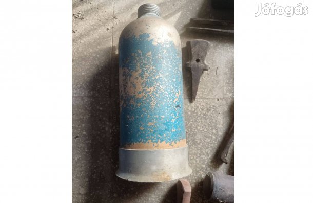 Szódás szifon test aluminium palack ,retro db, 1. kiadás ! polirozható