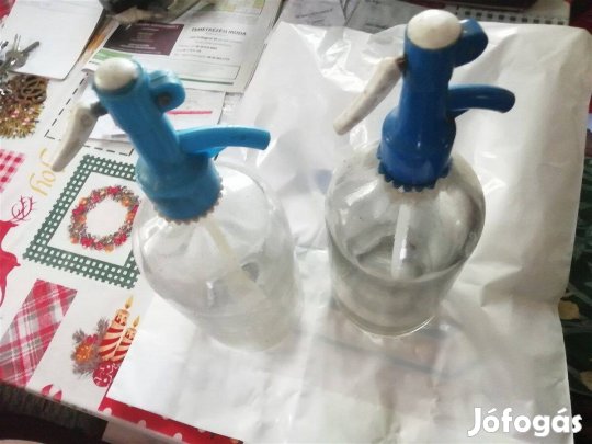 Szódás üvegek eladók