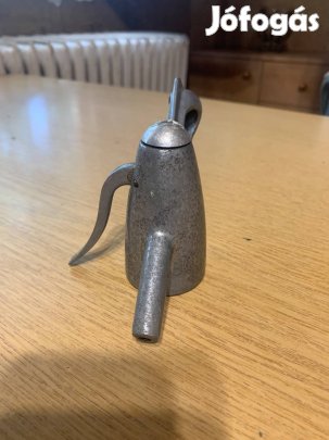 Szódásüveg fej retró