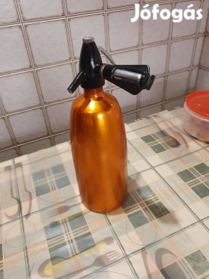 Szódaszifon 5 db. jó patronnal