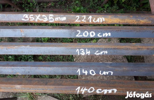 Szögvas 35x35 mm-es új eladó !
