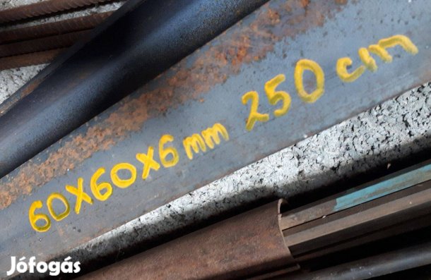 Szögvas 60x60x6 mm új eladó !