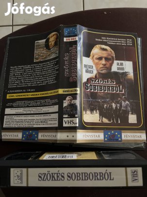 Szökés Sobiborból vhs kistok háborús