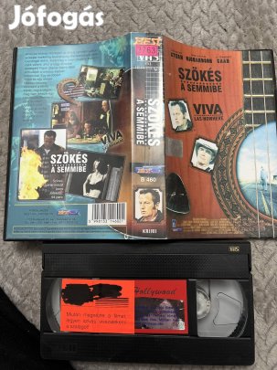 Szökés a semmibe vhs kistok krimi