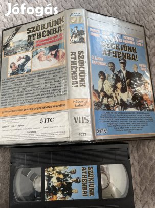 Szökjünk Athénba vhs nagytok kaland Savalas
