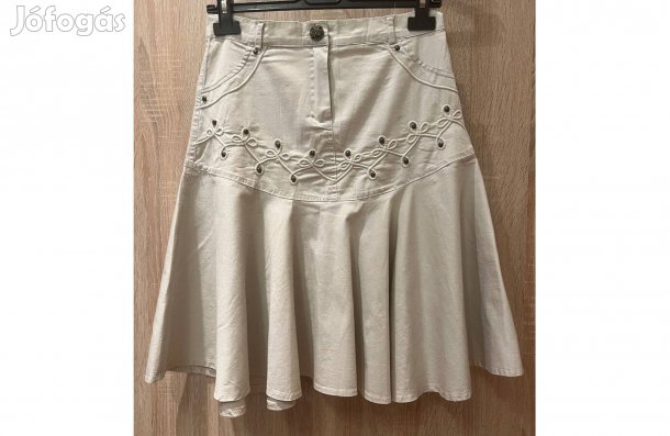 Szoknya - női, 38-as, bézs
