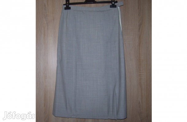 Szoknya, tavaszi, őszi női, szürke M-es