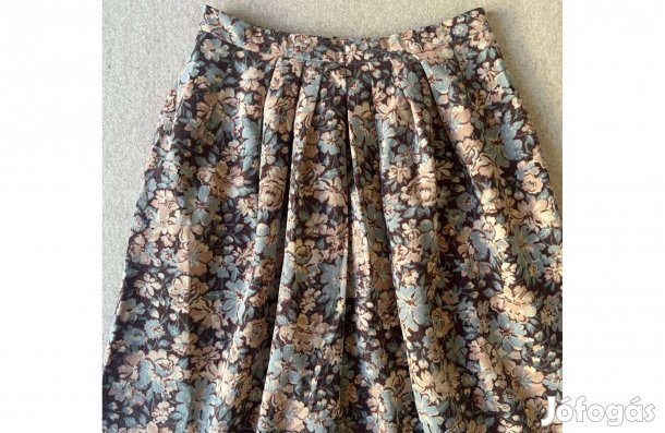 Szoknya, virágos, női S-M