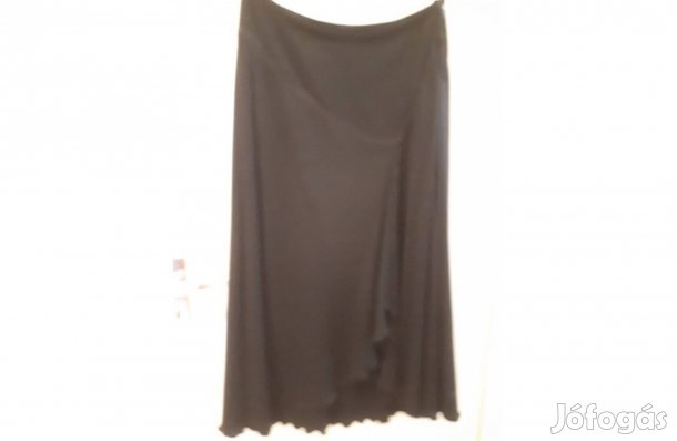 Szoknya elegáns, fekete, puha, rugalmas anyagú, eladó