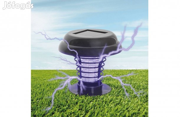 Szolár Rovarcsapda UV LED rovar légy szúnyog csapda leszúrótüskével