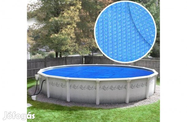 Szolár takaró fólia 120 mikor vastagság, 2,9m átmérő:22 480- Könnyű k