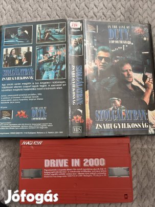Szolgálatban zsarugyilkosság vhs nagytok akció drive