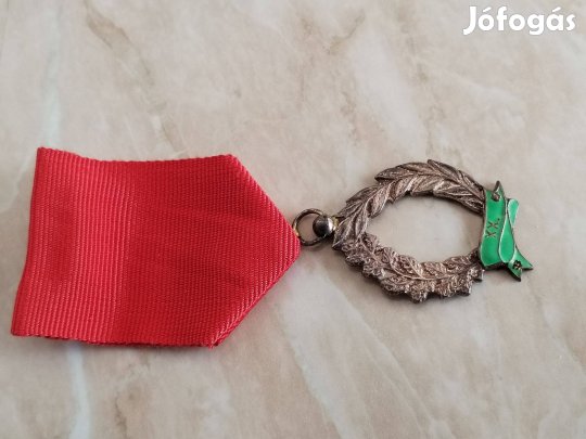 Szolgálati jel kitüntetés Tűzoltó XX. éves ezüst