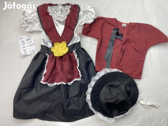 Szolgáló jelmez, házvezető nő jelmez D106