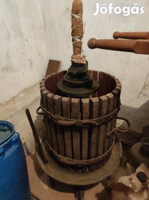 Szöllő prés öntöttvas