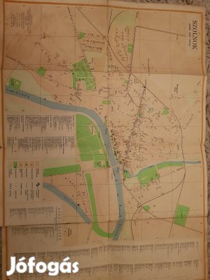 Szolnok járási jogú város térkép 