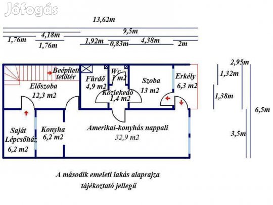 Szolnoki 135 nm-es lakás eladó
