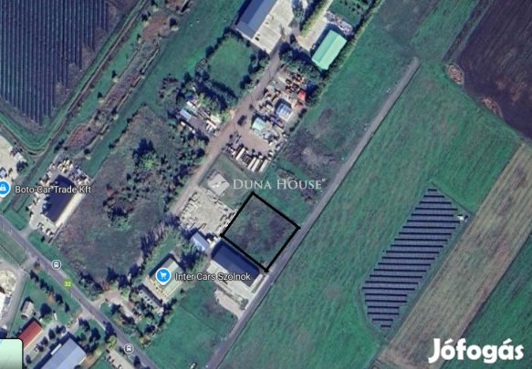 Szolnoki eladó 3978 nm-es ipari terület