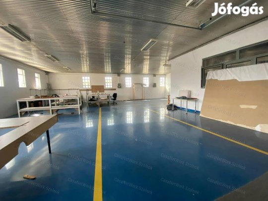 Szolnokon a Nagysándor József úton több helyiségből álló műhely kiadó!